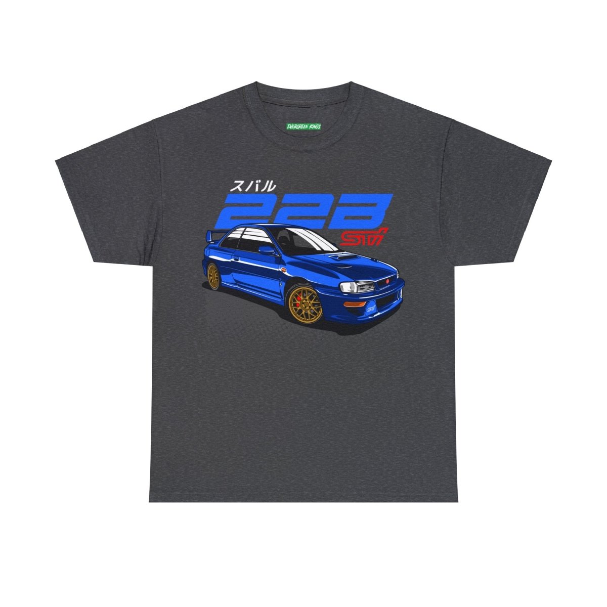 22B Impreza STi JDM Tee - Evergreen Kings - T-Shirt