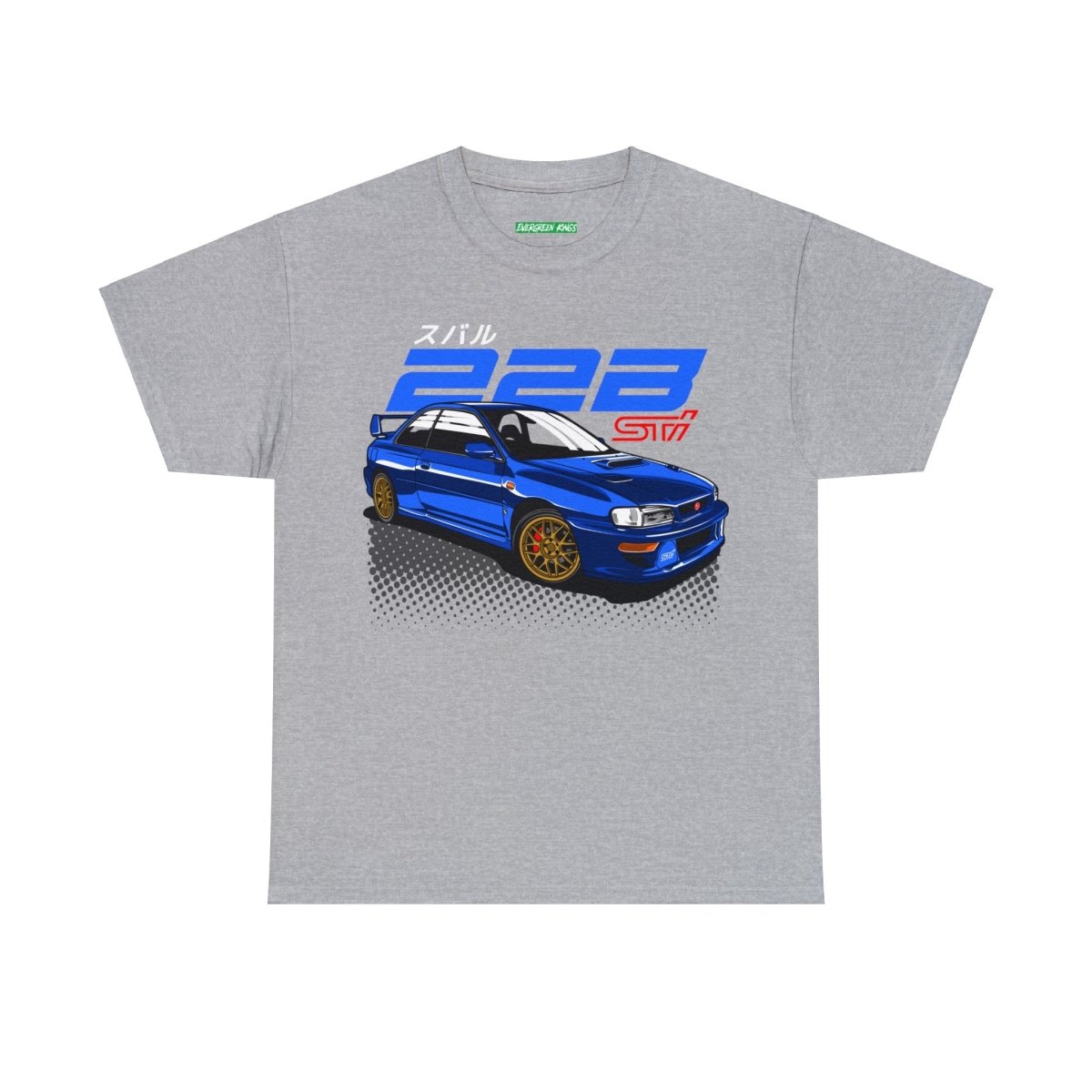 22B Impreza STi JDM Tee - Evergreen Kings - T-Shirt