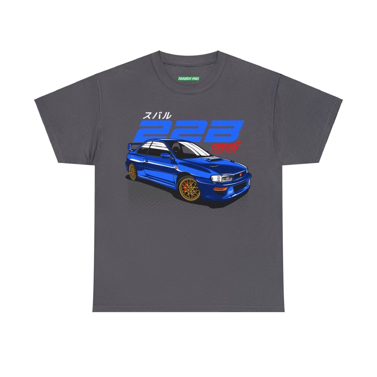 22B Impreza STi JDM Tee - Evergreen Kings - T-Shirt