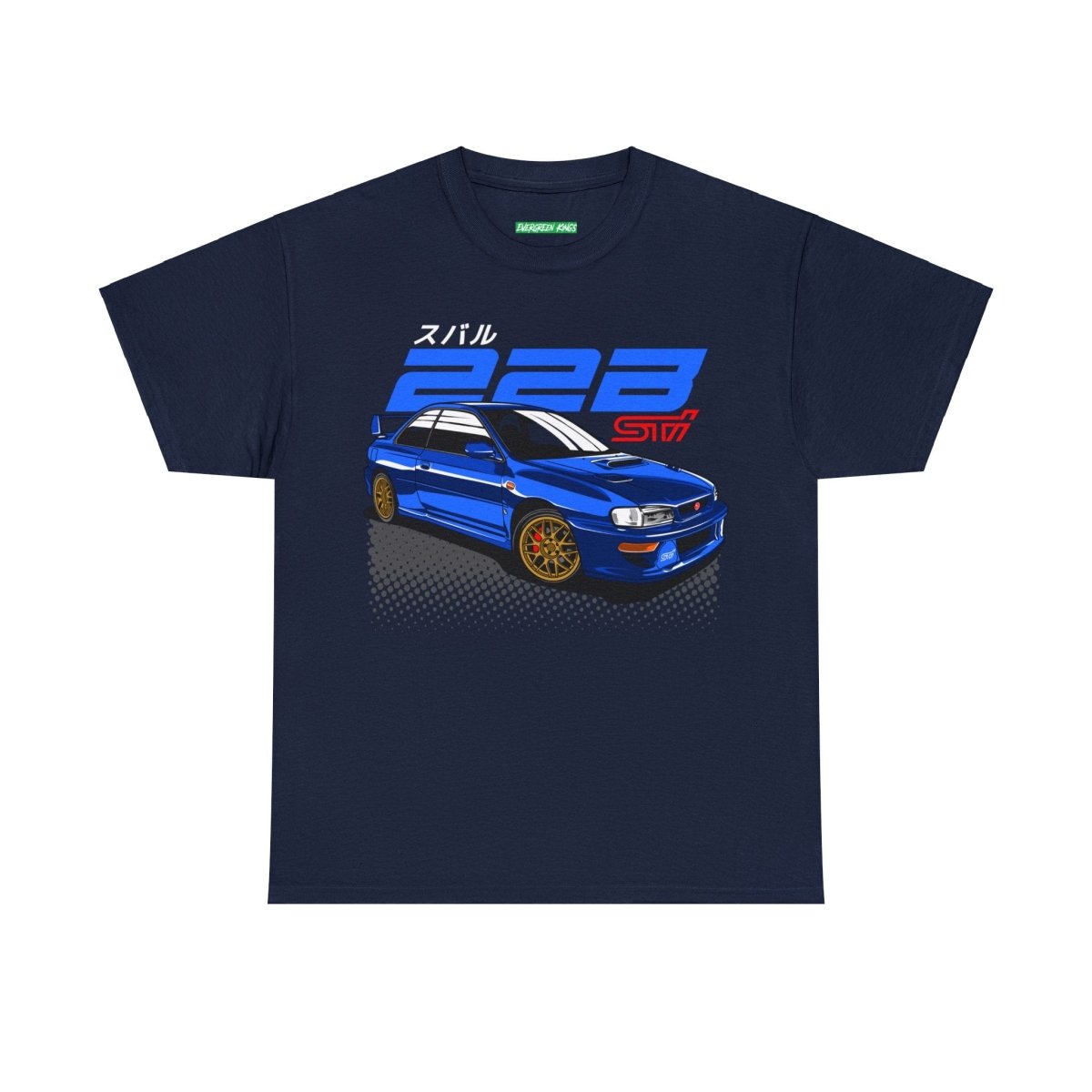 22B Impreza STi JDM Tee - Evergreen Kings - T-Shirt