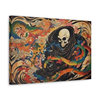 Dragon's Reaper Canvas Art - Evergreen Kings - Canvas