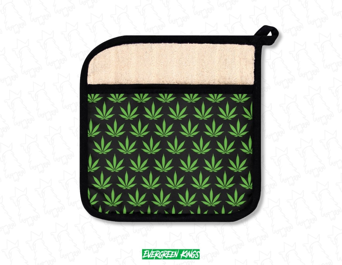 Evergreen Kings POT Holder with Pocket - Evergreen Kings - Home Decor