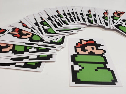 Shoe Mario Sticker - Evergreen Kings - Electronics Stickers & Decals