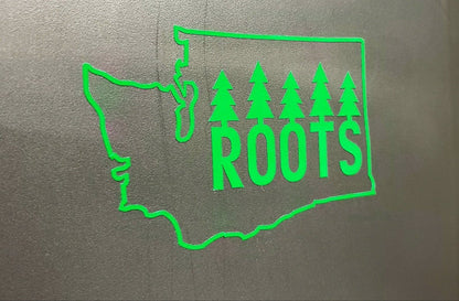 Washington State Roots Decal - Evergreen Kings - Decals